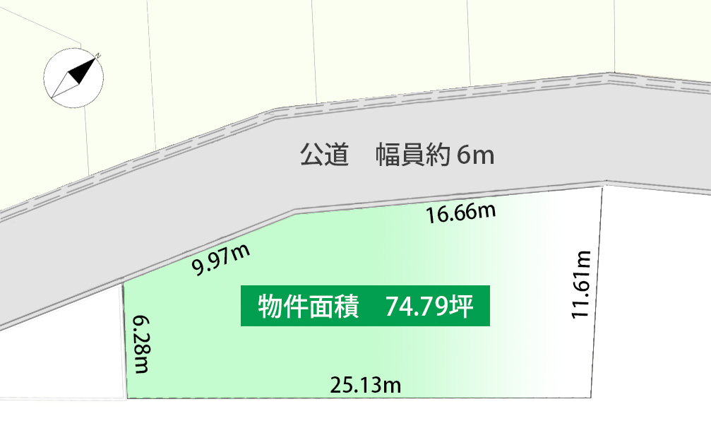 【売土地】長田松山下